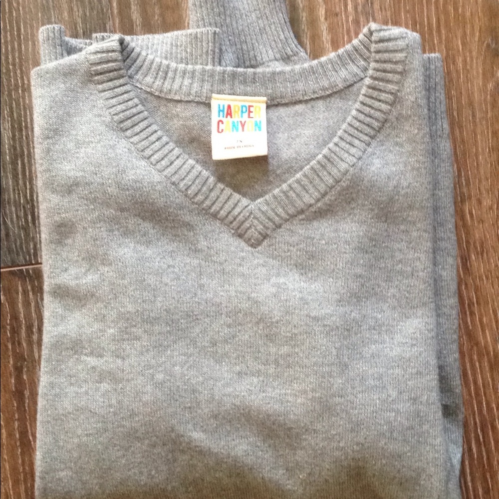 Gray sweater